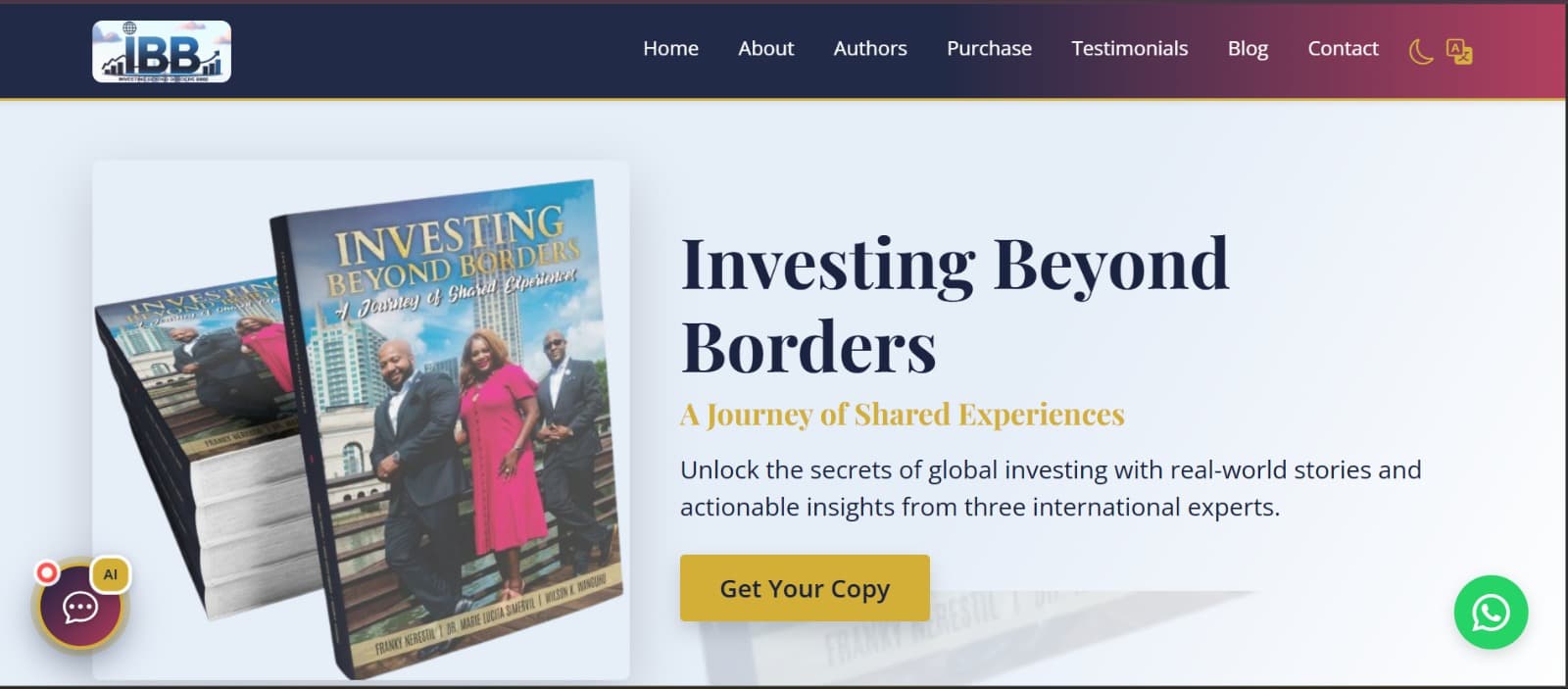 Investing Beyond Borders screenshot